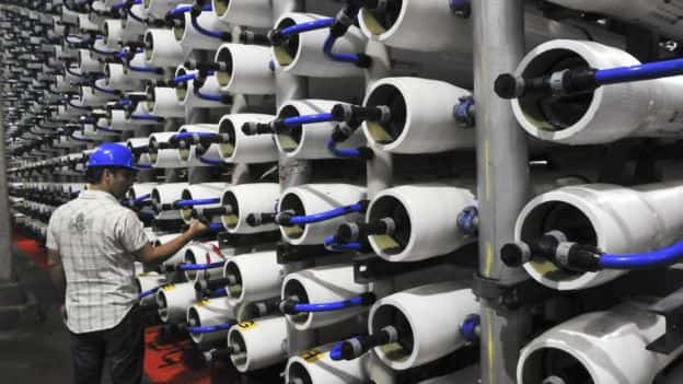 The scientists plan to test the graphene oxide sieve against existing industrial membranes used in desalination